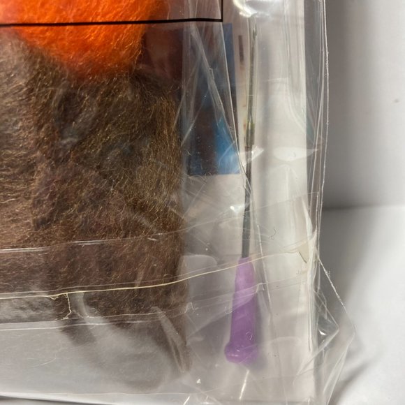 Dimensions Needle Felting Kit Round & Woolies Owls Craft Felt Kit 100% Wool - Picture 9 of 13